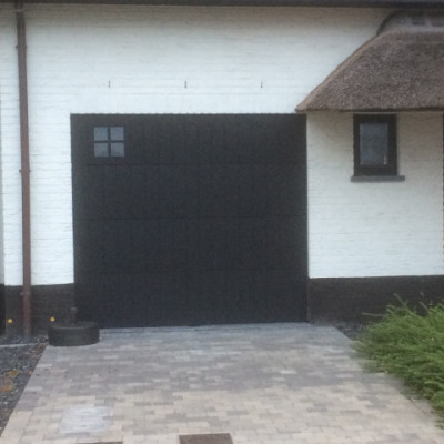 cederhout  - prijzen garage poorten,sectionale poorten privé , prijzen zonnewering 