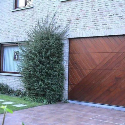 cederhout  - prijzen garage poorten,sectionale poorten privé , prijzen zonnewering 