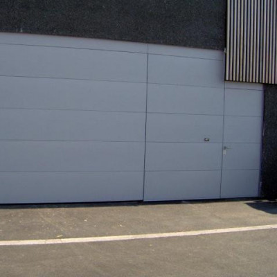 Poorten in zelfde vlak - prijzen garage poorten,sectionale poorten privé , prijzen zonnewering 