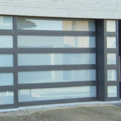 Glaspoorten - prijzen garage poorten,sectionale poorten privé , prijzen zonnewering 