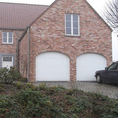 staal stucco of houtnerf Pan 40 - prijzen garage poorten,sectionale poorten privé , prijzen zonnewering 