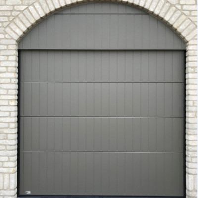 Vertikale belijning stalen panelen - prijzen garage poorten,sectionale poorten privé , prijzen zonnewering 