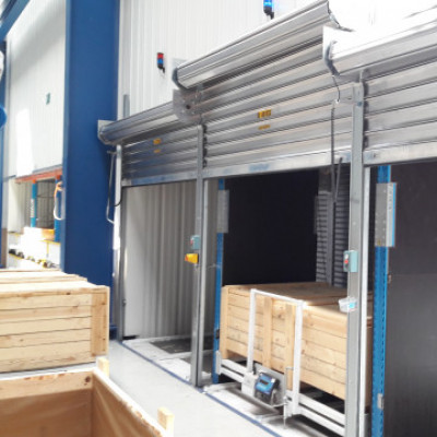  rolpoort p60/p100 +buismotor ED 40% - Industriële rolluiken