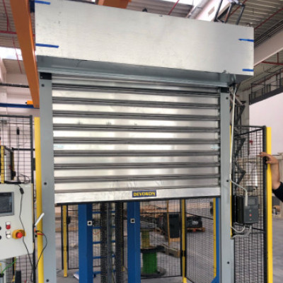  rolpoort p60/p100 +buismotor ED 40% - Industriële rolluiken
