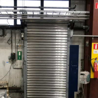 industriele rolluiken P100 alu/staal + box motor ED 60% - Industriële rolluiken