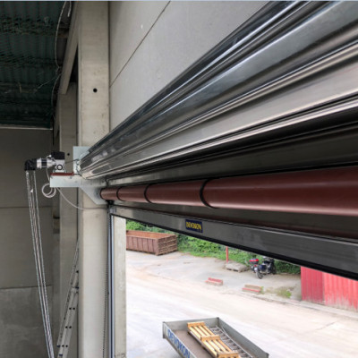 industriele rolluiken P100 alu/staal + box motor ED 60% - Industriële rolluiken