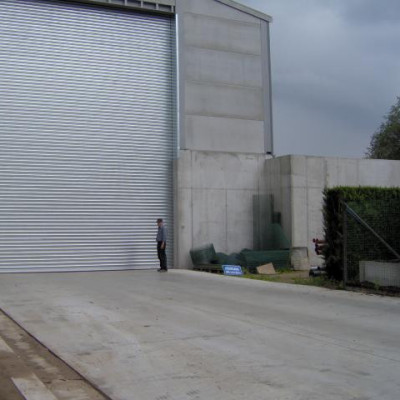 industriele rolluiken P100 alu/staal + box motor ED 60% - Industriële rolluiken