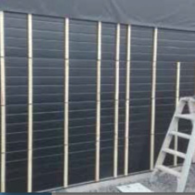 poort bekleden door schrijnwerker - prijzen garage poorten,sectionale poorten privé , prijzen zonnewering 
