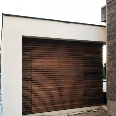 poort bekleden door schrijnwerker - prijzen garage poorten,sectionale poorten privé , prijzen zonnewering 