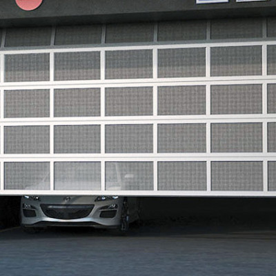parking poorten geperforeerd - Sectionale poorten industrie